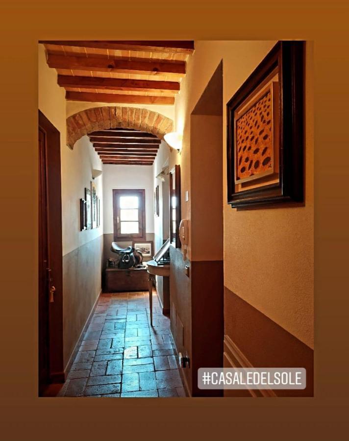Bed And Breakfast Casale Del Sole Castellina Marittima Buitenkant foto