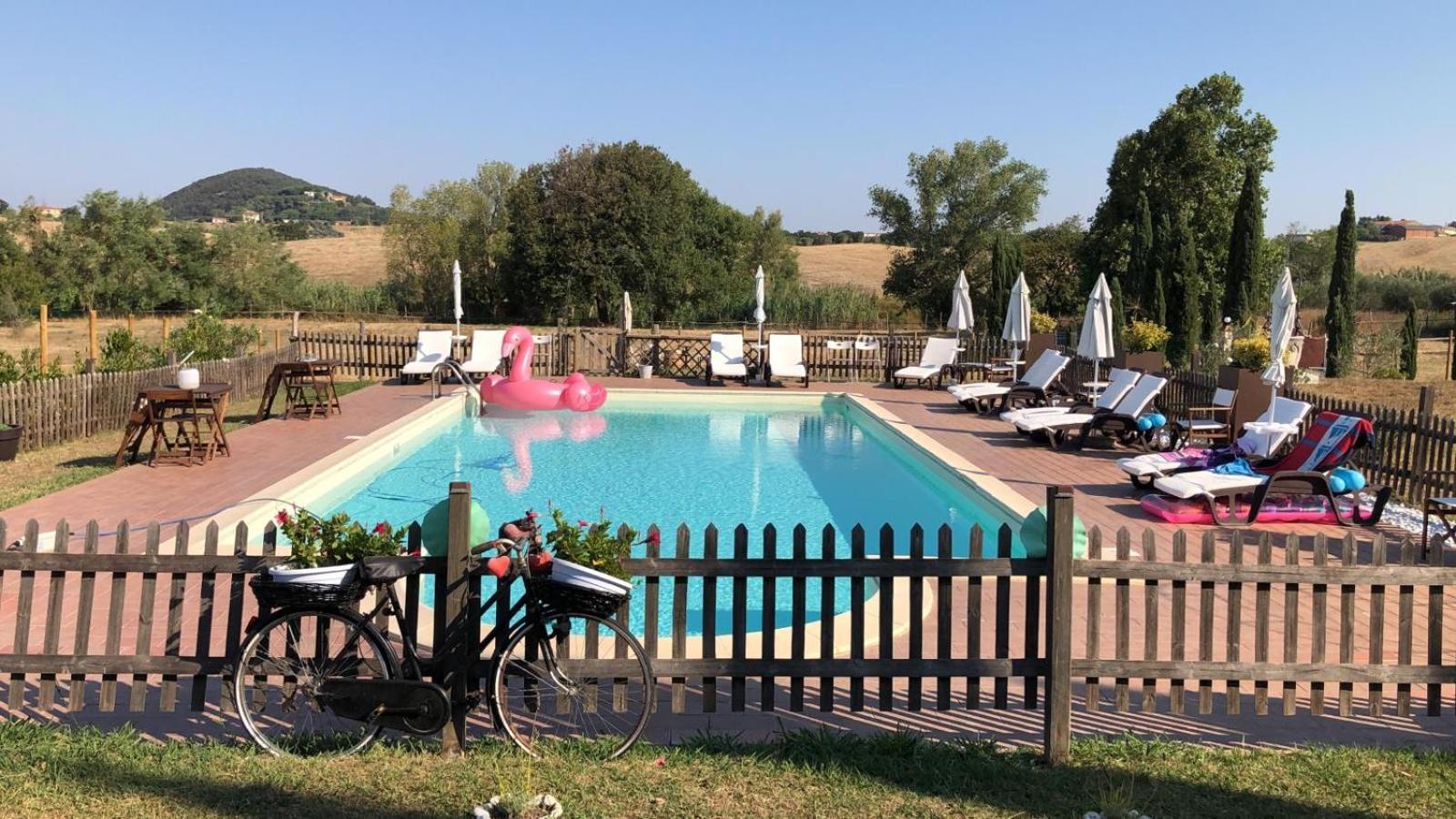 Bed And Breakfast Casale Del Sole Castellina Marittima Buitenkant foto
