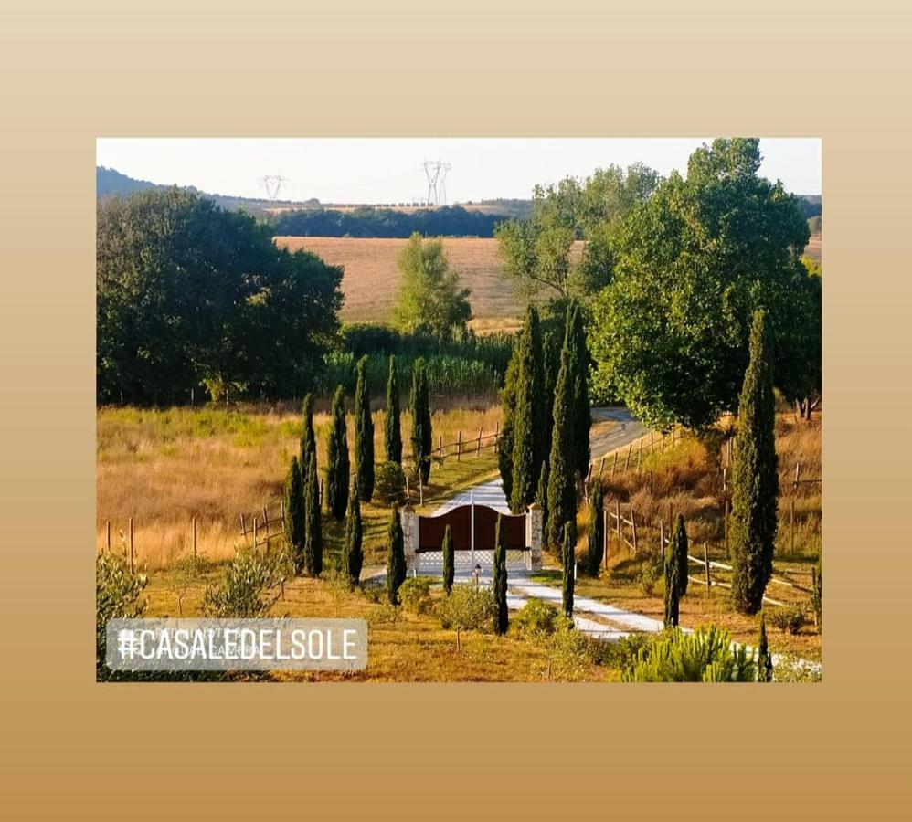 Bed And Breakfast Casale Del Sole Castellina Marittima Buitenkant foto