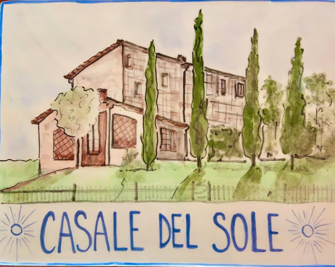 Bed And Breakfast Casale Del Sole Castellina Marittima Buitenkant foto